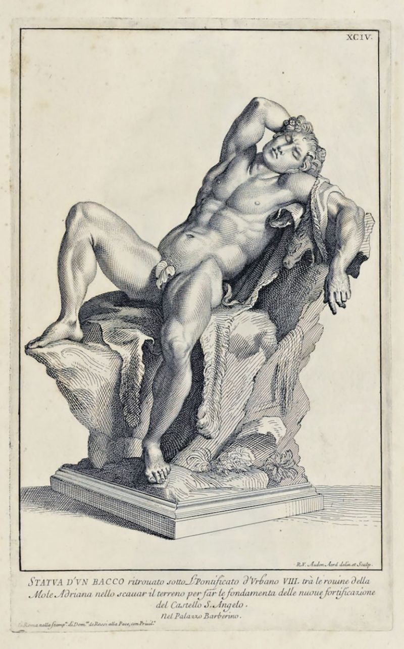 Barberini Faun painting