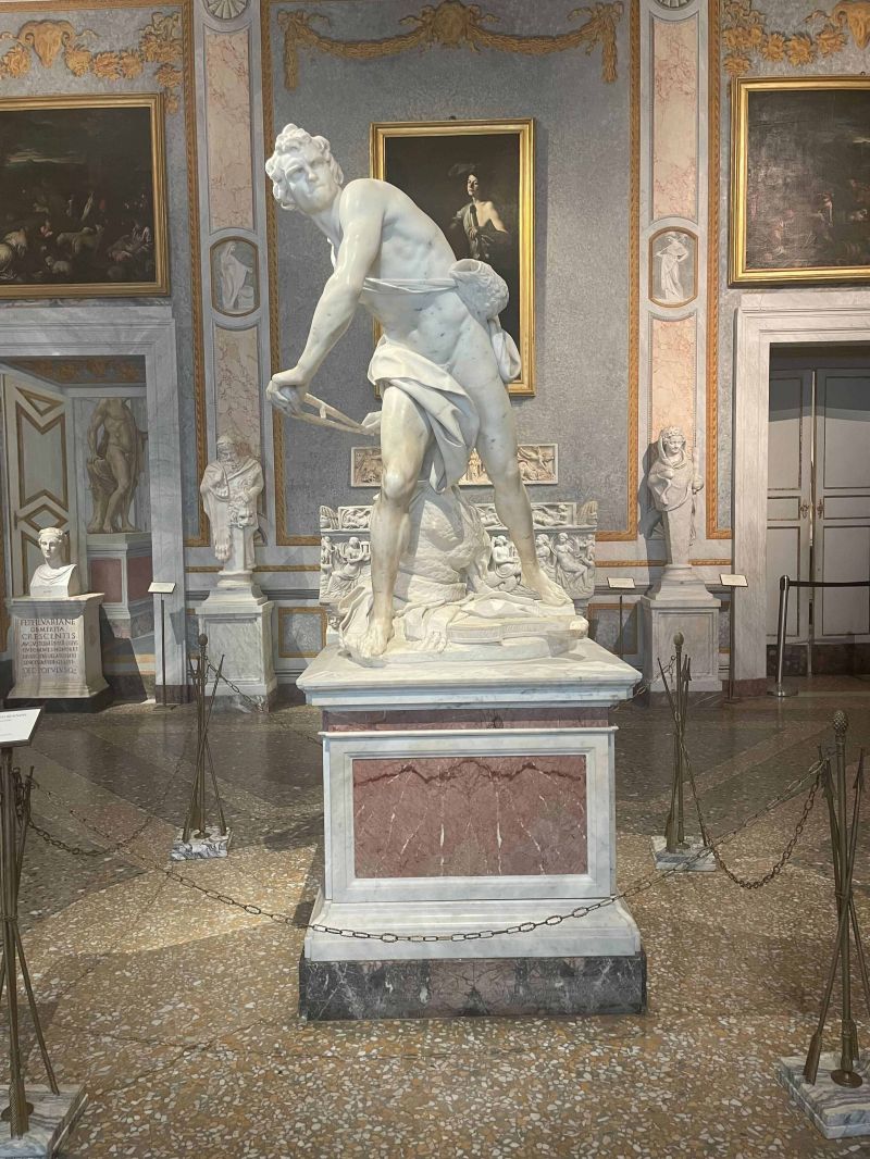 Bernini's David statue