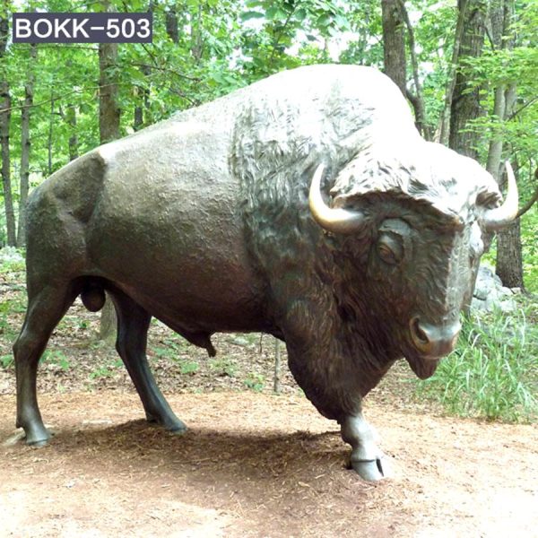 Bison Statue