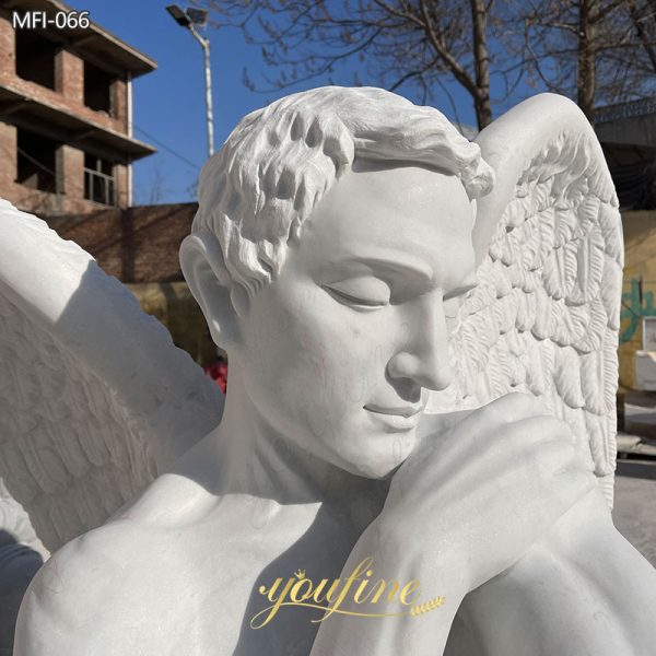 Marble-Male-Angel-Statue-for-Garden-Decor