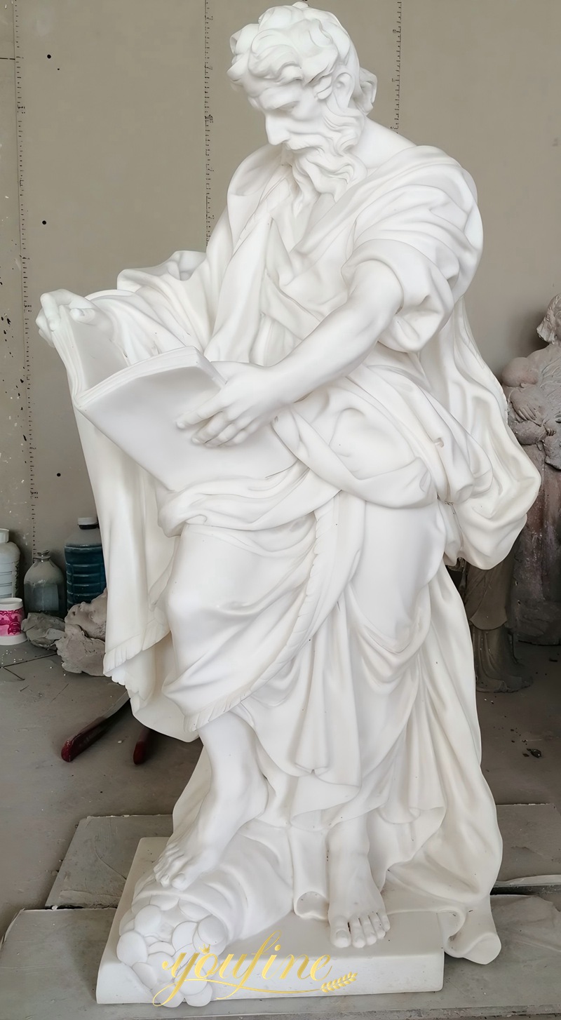 Religious Marble Saint Matthew Statue