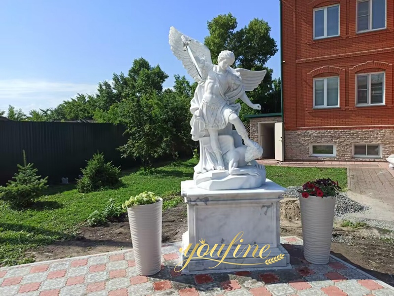Russian customer's St. Michael statue feedback