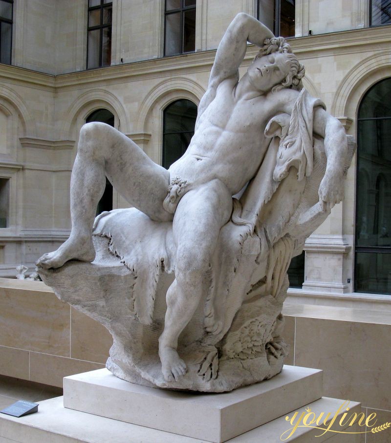 Sleeping Barberini Faun Sculpture