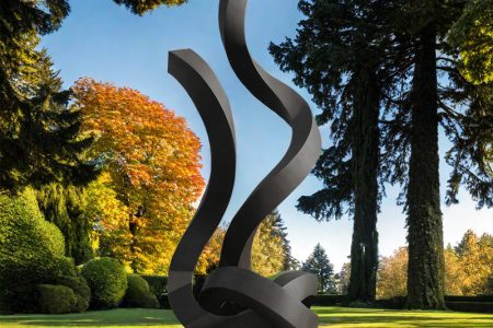 Stainless-Steel-Abstract-Black