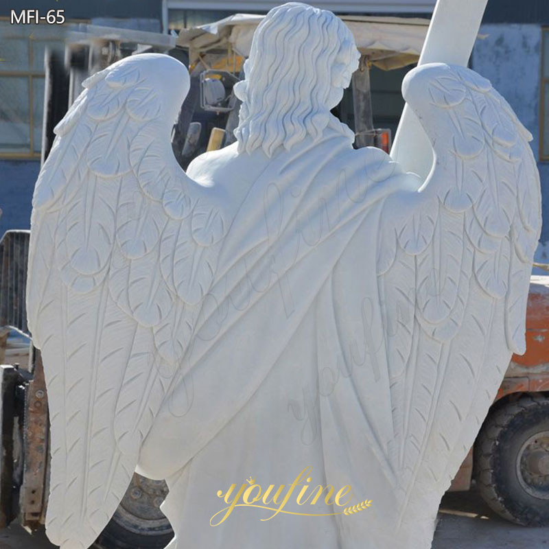 angel-with-cross-statue