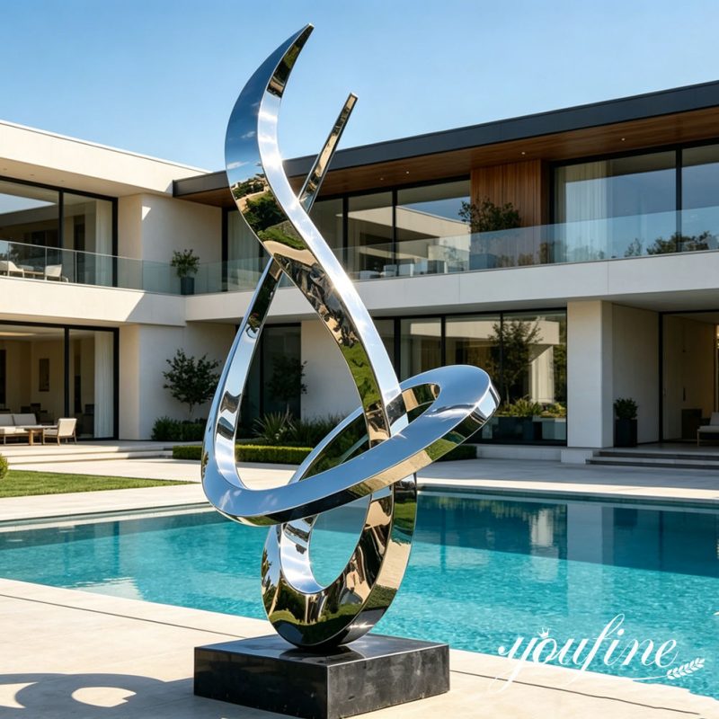 escultura abstracta de crecimiento
