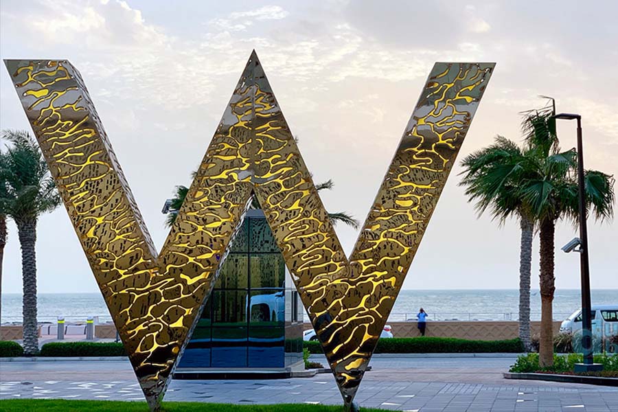 letter sculpture for sale