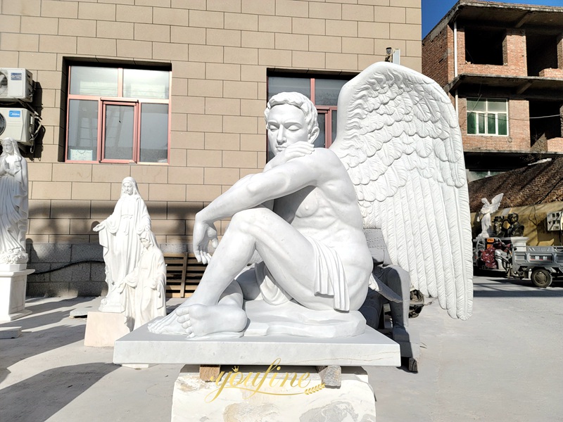 male angel statue