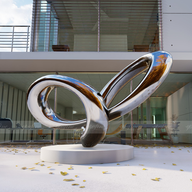 Modern Abstract Metal Art Sculpture for Sale CSS-844