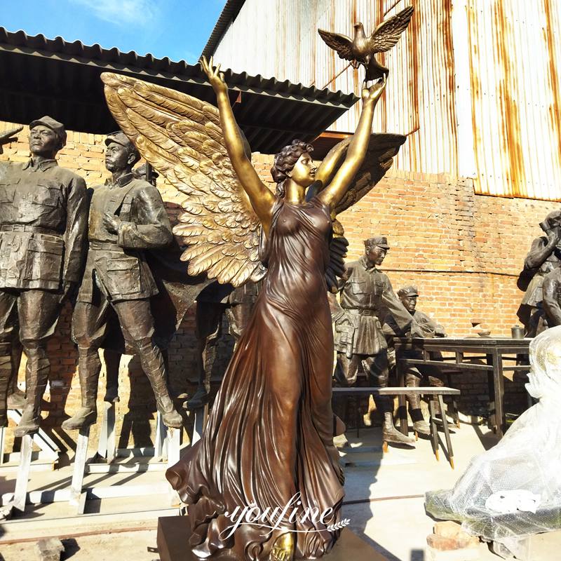 outdoor angel statues