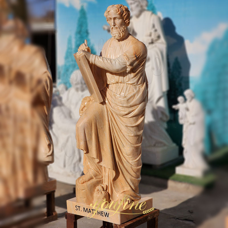red-Marble-Saint-Matthew-Statue