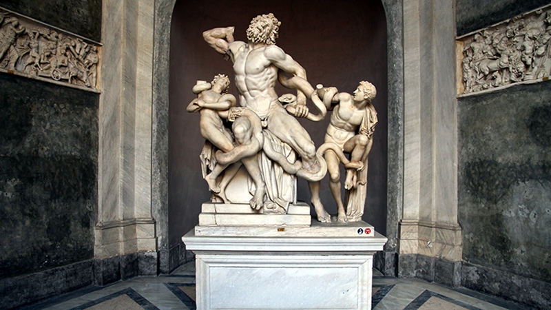 Sculpture Laocoon et ses fils
