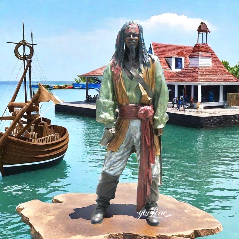 Bronze Custom Pirate Statue