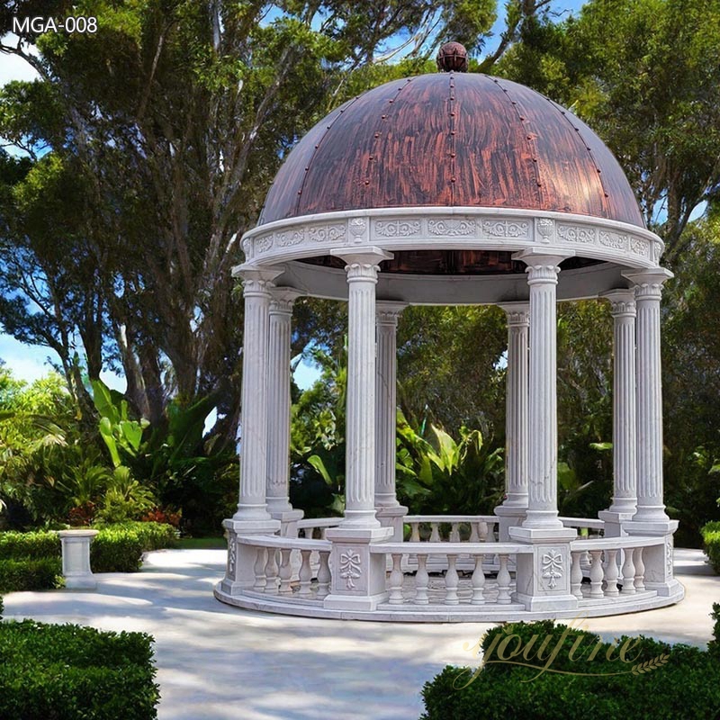 Classical Vision Metal Capped Gazebo 