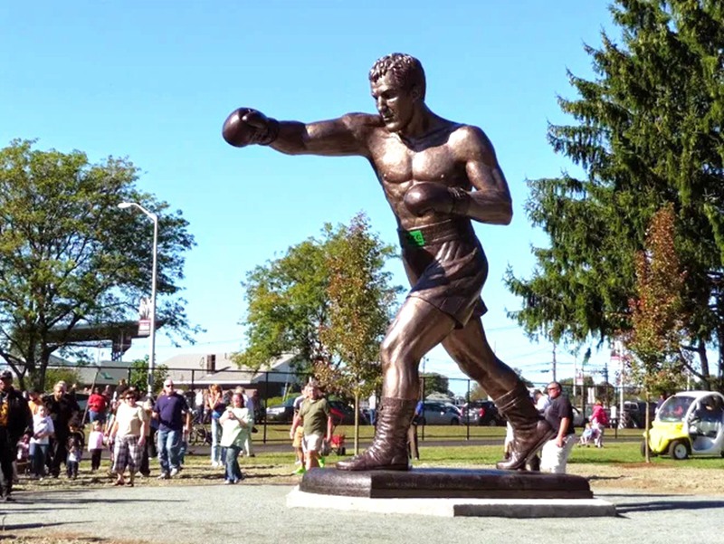 Famous Large Rocky Statue