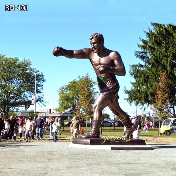 Large Bronze Rocky art