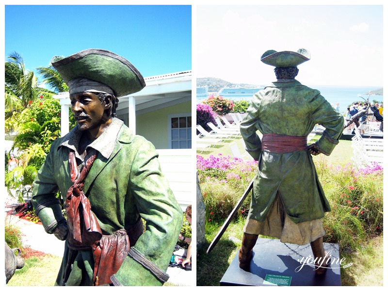 Life-size Pirate Sculpture