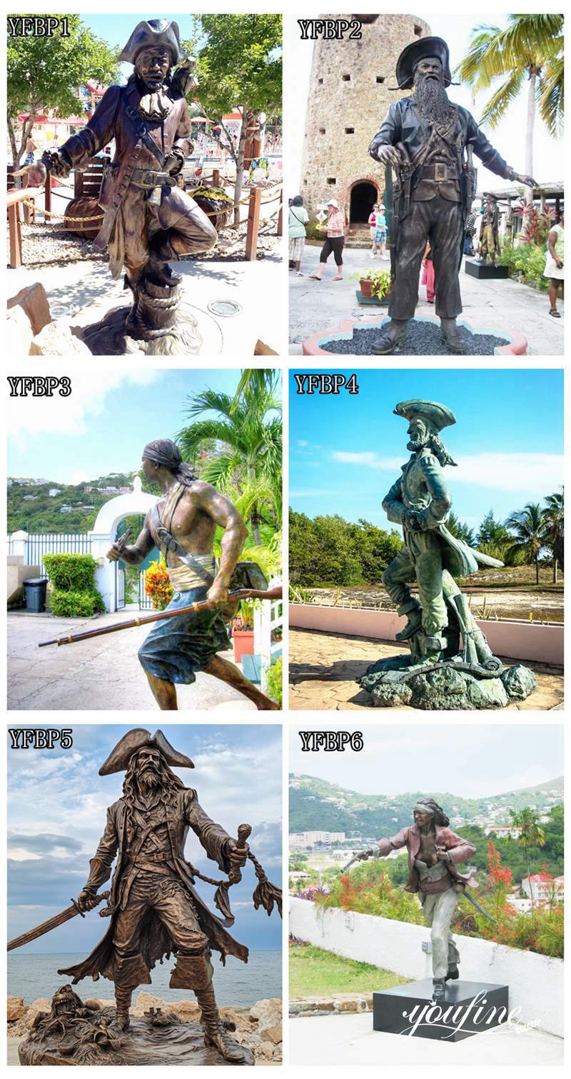 Pirate Garden Statue