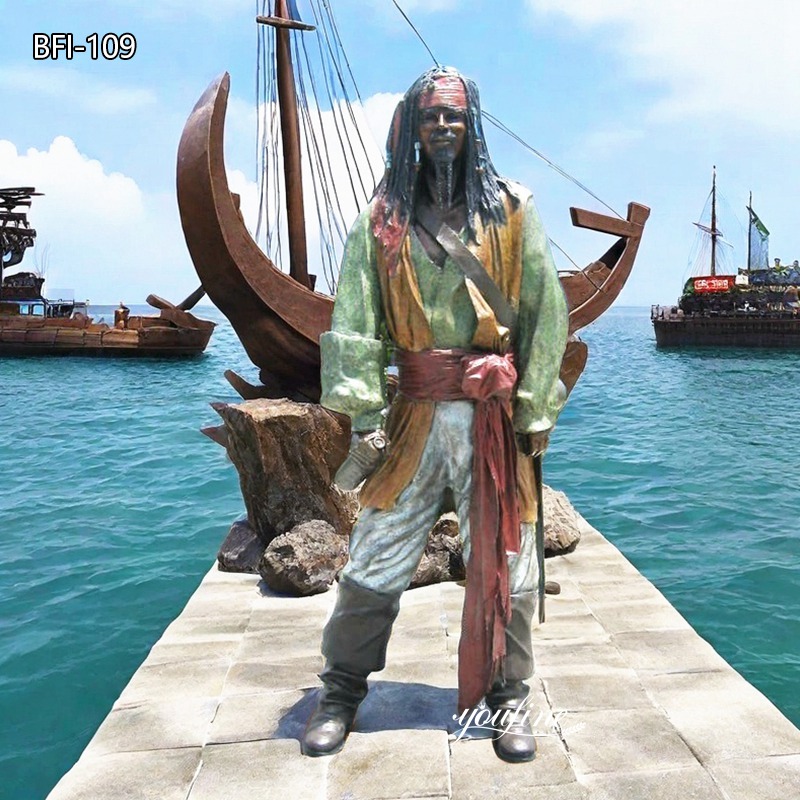 Pirate Ship Statue