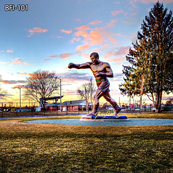 Famous Large Bronze Rocky Statue