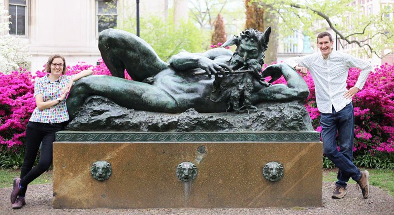 god pan statue