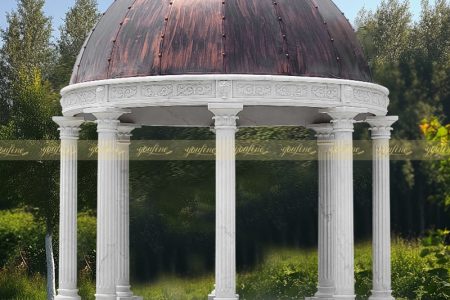 Classical Vision Metal Capped Gazebo MGA-008
