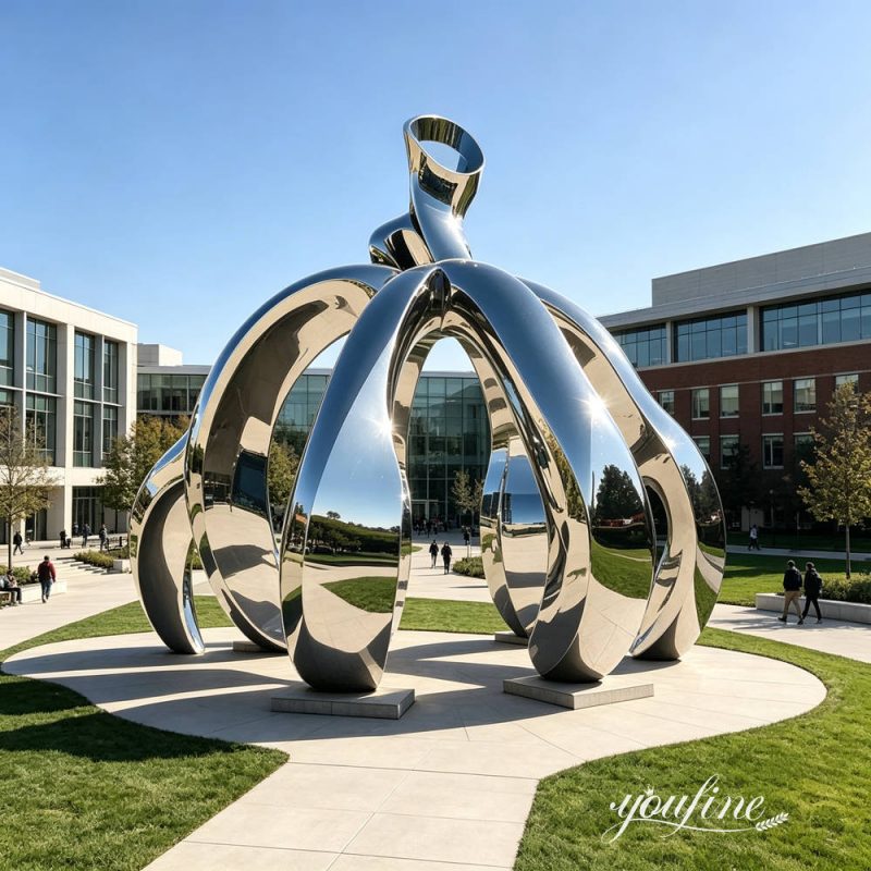 moderne Kürbisskulptur