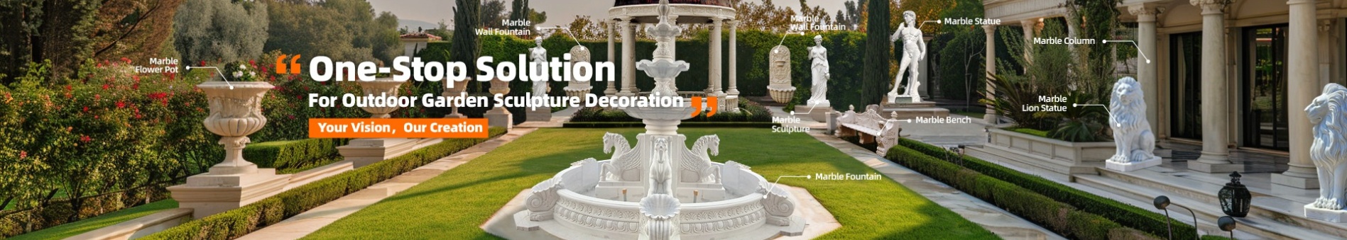 one stop solution for garden sculpture decor_contact
