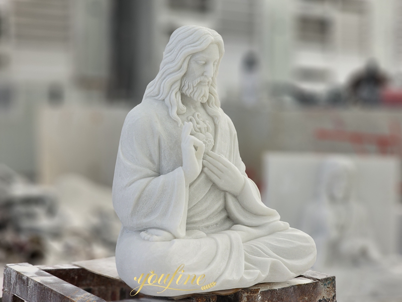 sitting Jesus Statue
