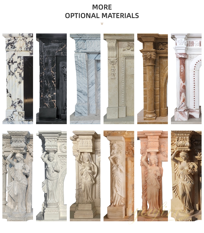 youfine marble fireplace