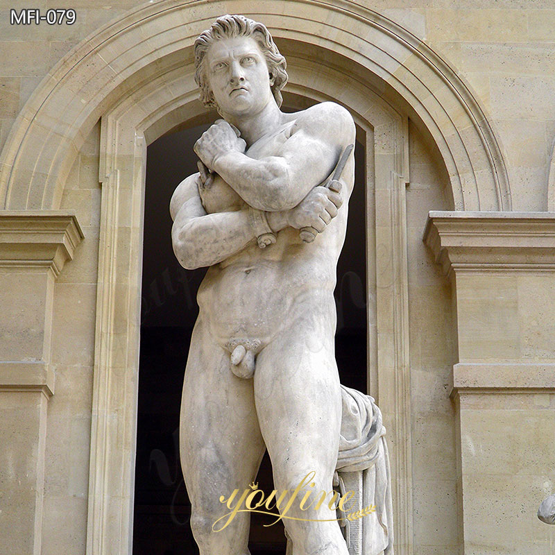 Famous Marble Roman Spartacus Statue
