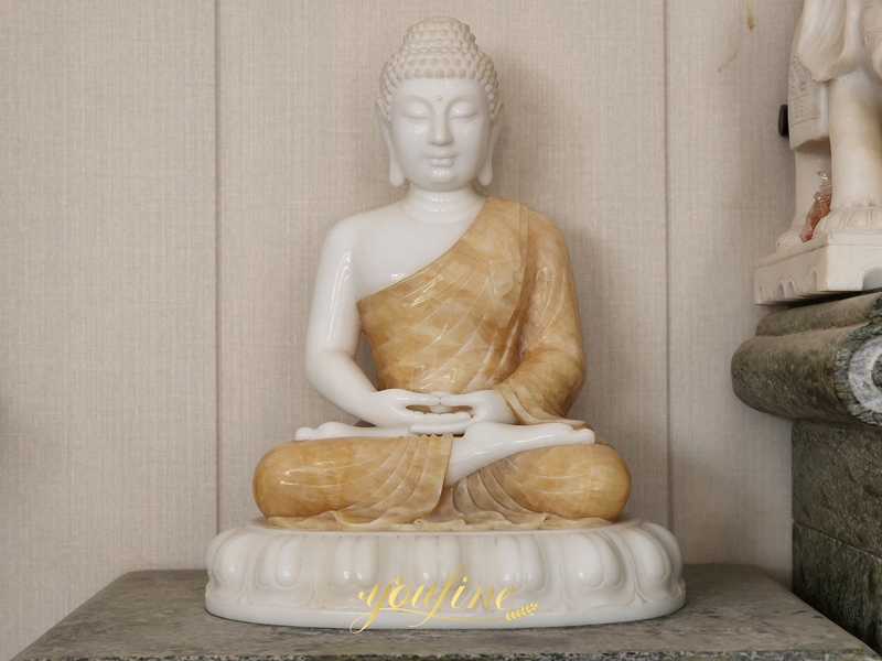 Marble Onyx Buddha Statues