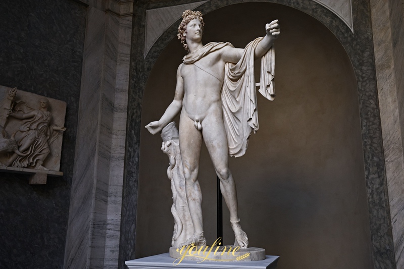 The statue of Apollo Belvedere