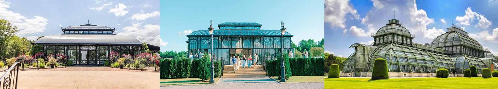 Wrought Iron Orangery Greenhouse
