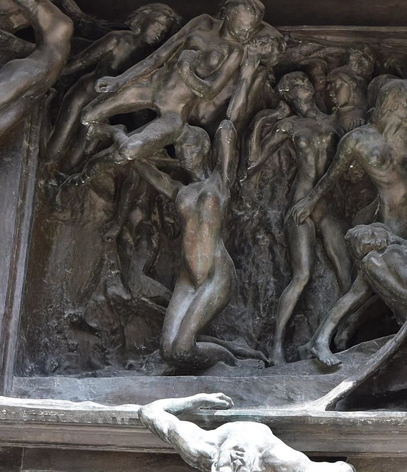 bronze Kneeling Female Faun statue