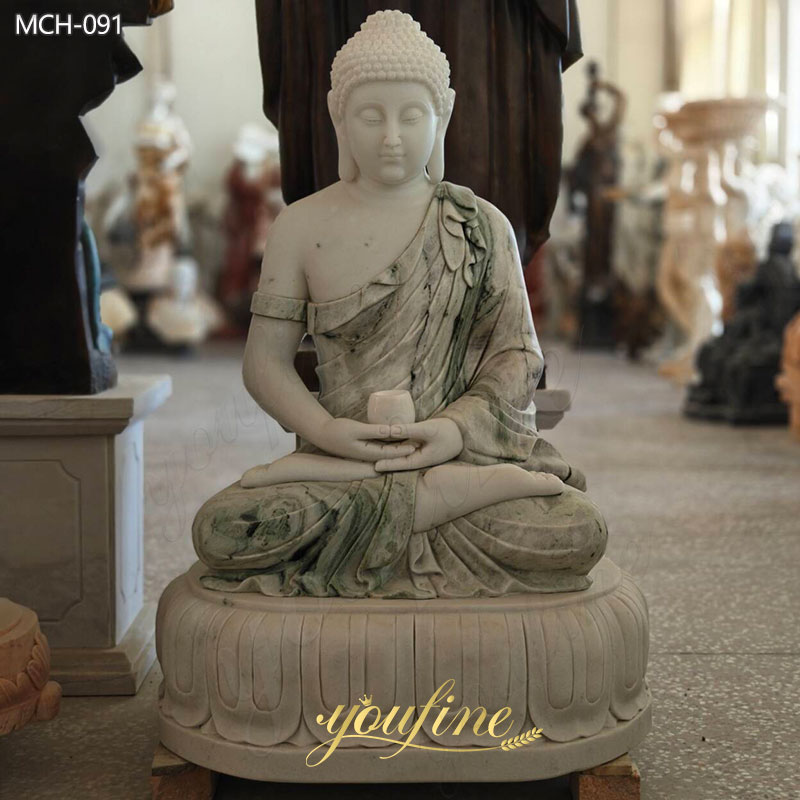 life size Marble Buddha Statue
