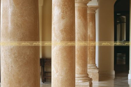 5 Popular Marble Columns in Modern House Architecture