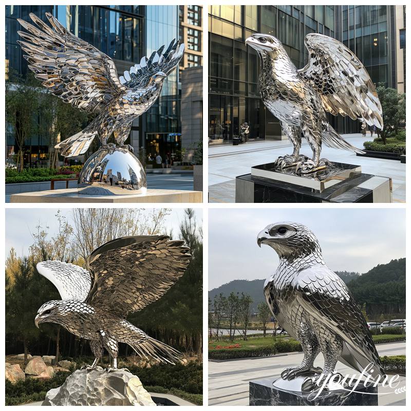 more falcon sculpture design