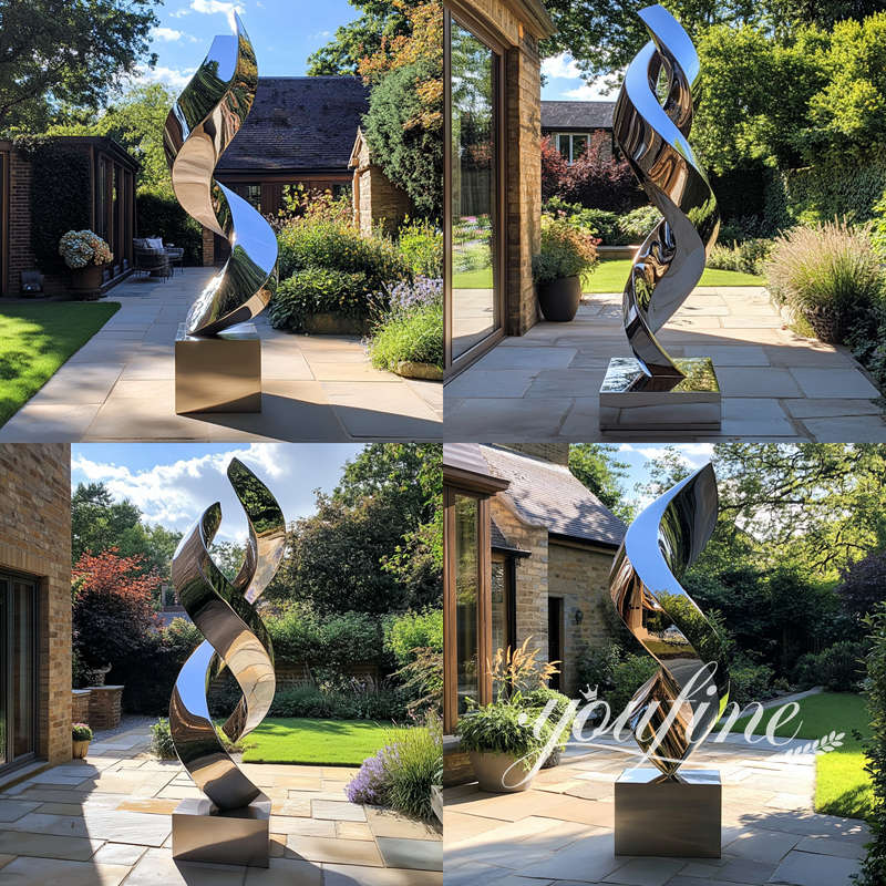 more large abstract garden sculptures