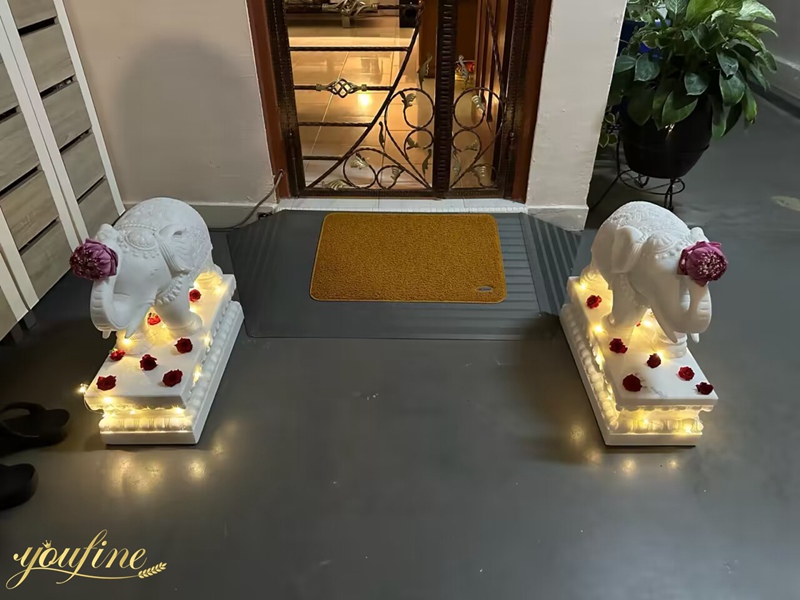 Large Marble Elephant Statue feedback