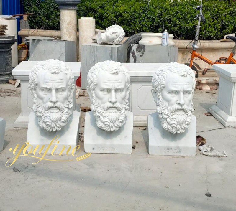 Marble Greek Philosopher Busts