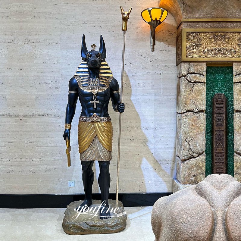 ancient anubis statue