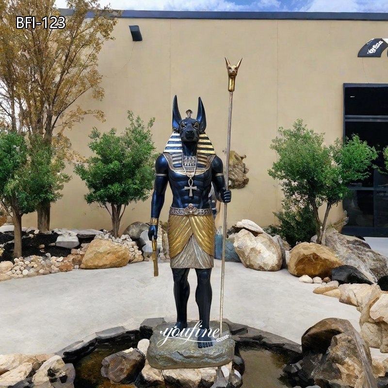 ancient egypt anubis statue