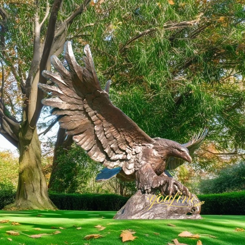 Bronze Eagle Statue for Outdoor