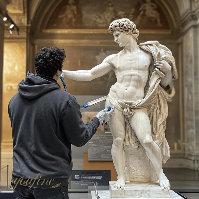 marble statue Cleaning Techniques