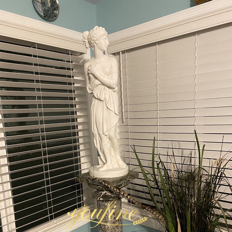 Life size white Marble Bathing Venus Statue feedback
