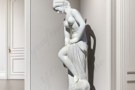 Marble Bathing Venus Statue MFI-095
