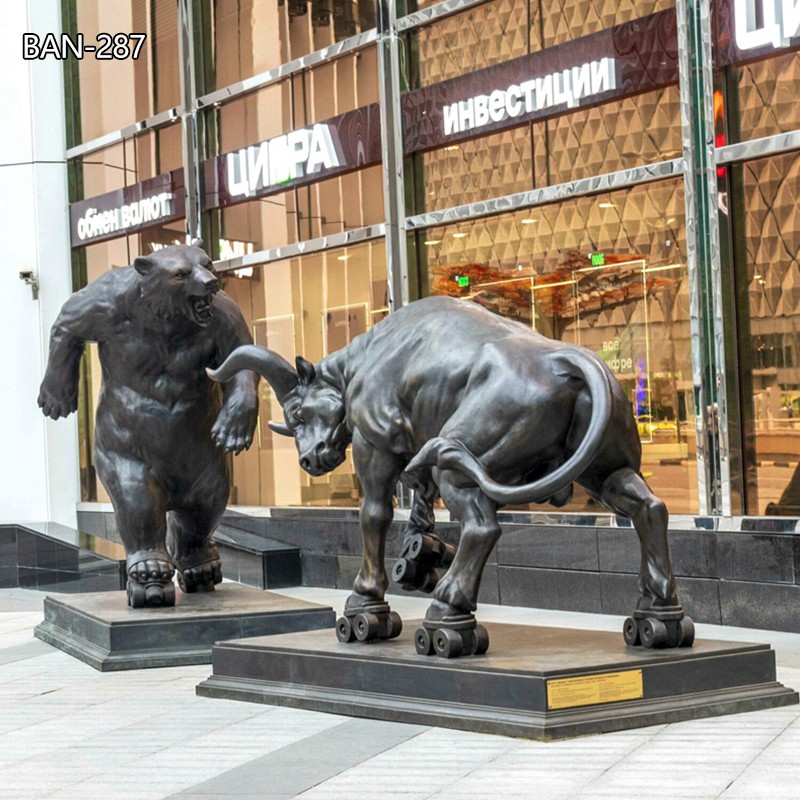 bull bear bronze