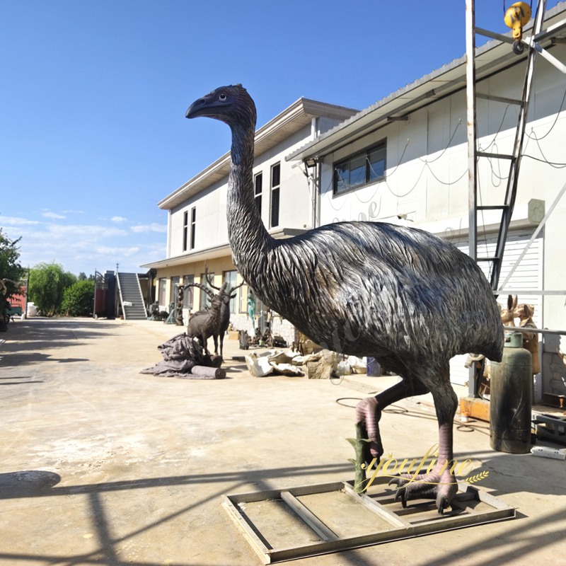 Large ostrich statue