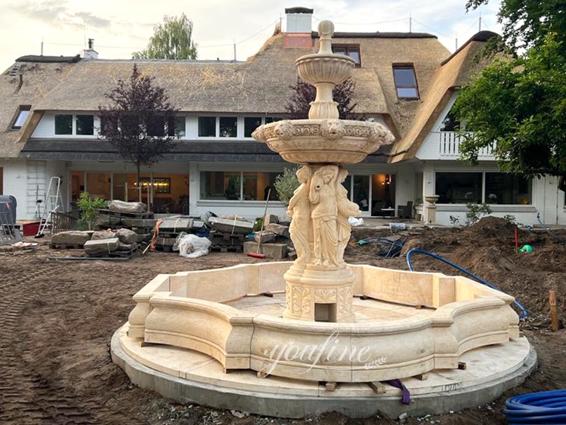 Very easy to install of fountain